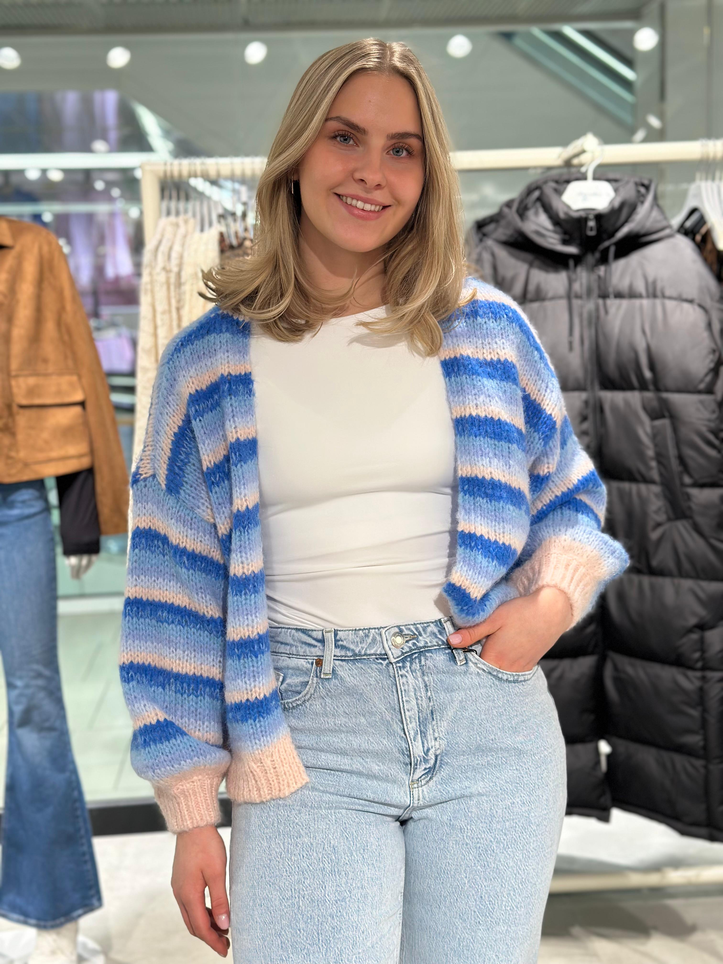 VMMAYBE Knit Cardigan - Cashmere Blue